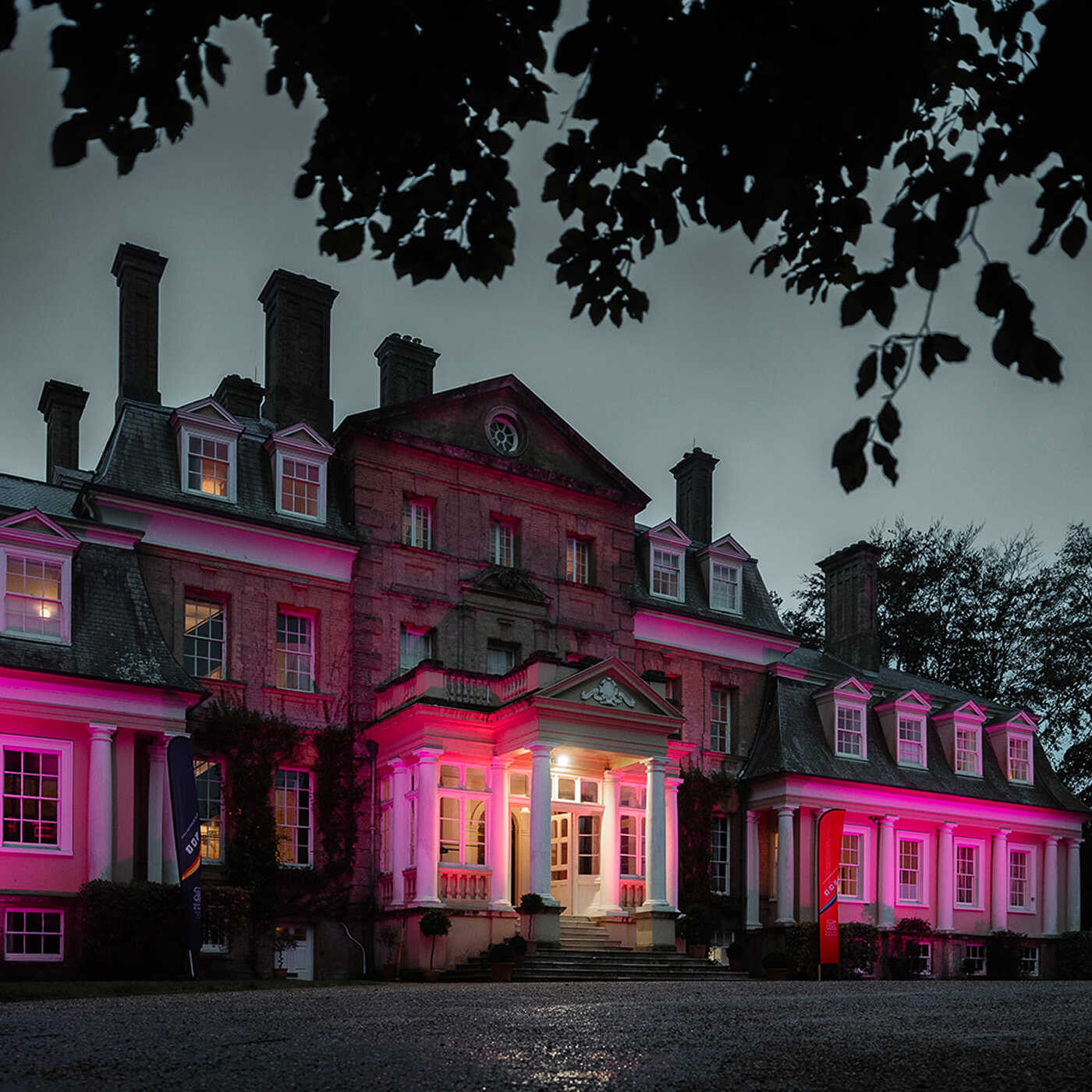 Charity ball fundraisers gala venue Pylewell Park Historic venue hire Hampshire New Forest