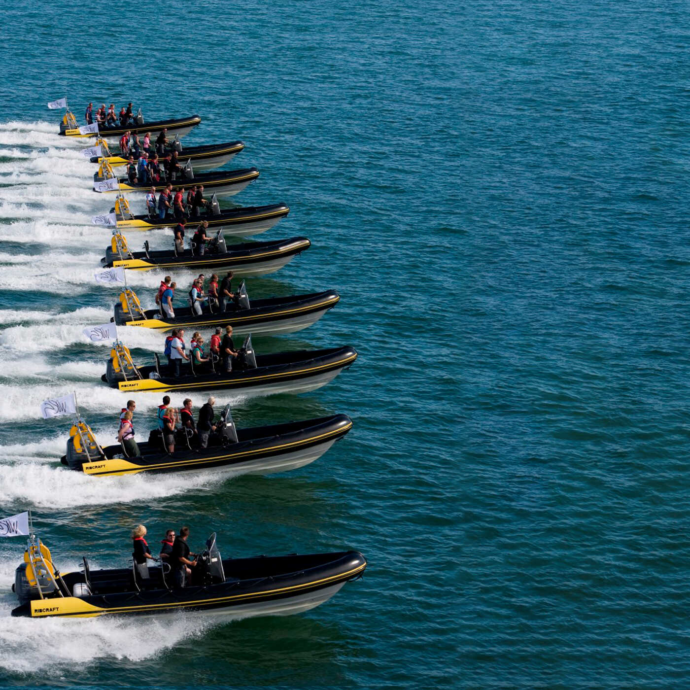 Solent Rib Rides Team Building Events Corporate Away Days Pylewell Park New Forest Hampshire