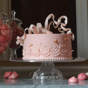 Penboroyn Cakes phil jensen christine jensen peboryon cornwall wedding cake pink ribbon carbis bay