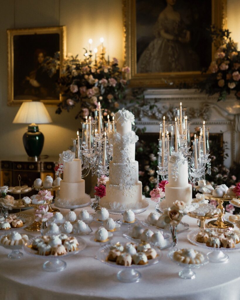 Yevnig Cakes By Yevnig Wedding Cake & Dessert Table Rebecca Searle Photography
